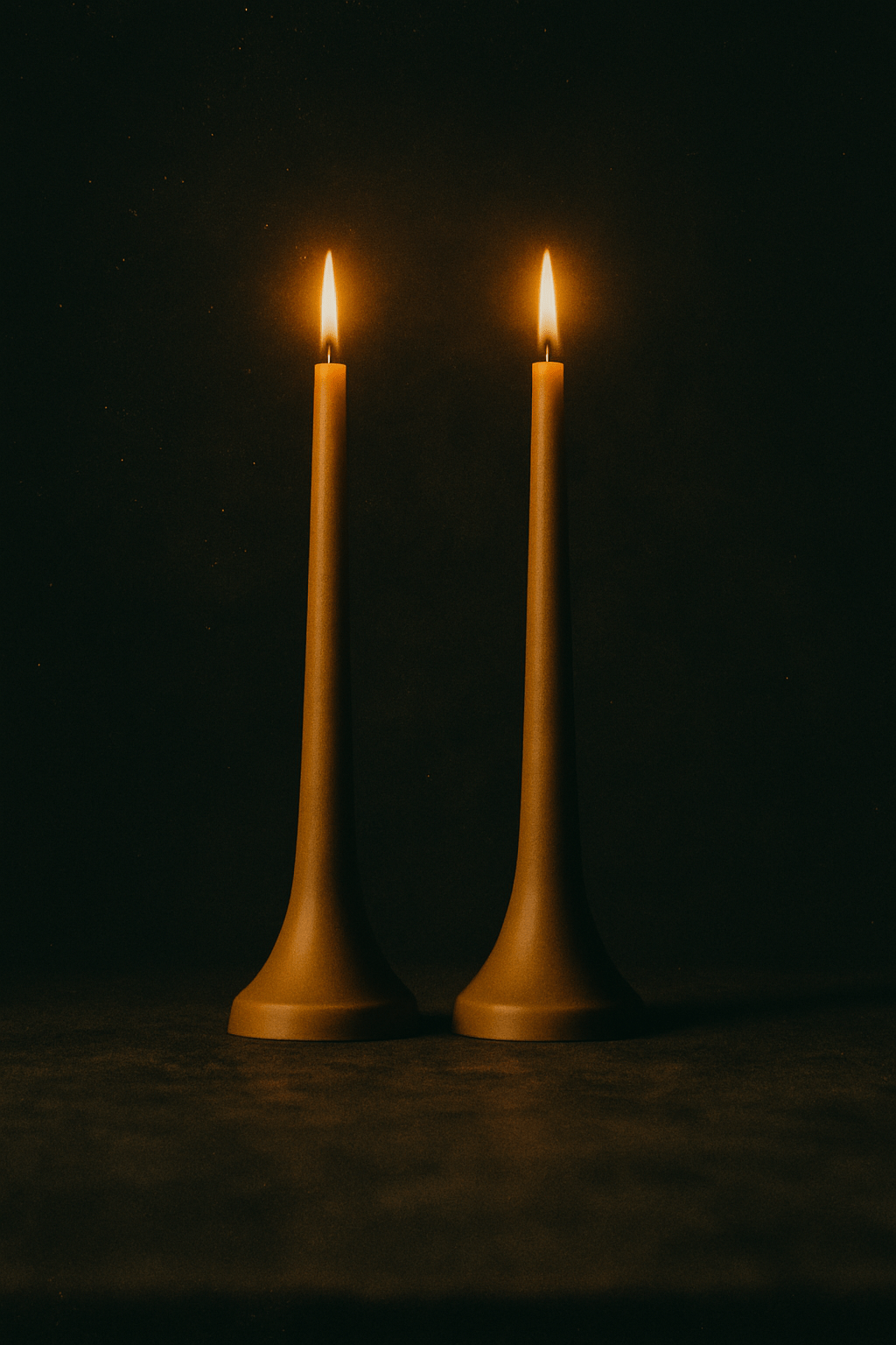 Beeswax Dinner Candles - Double Dinners - BZZWAX