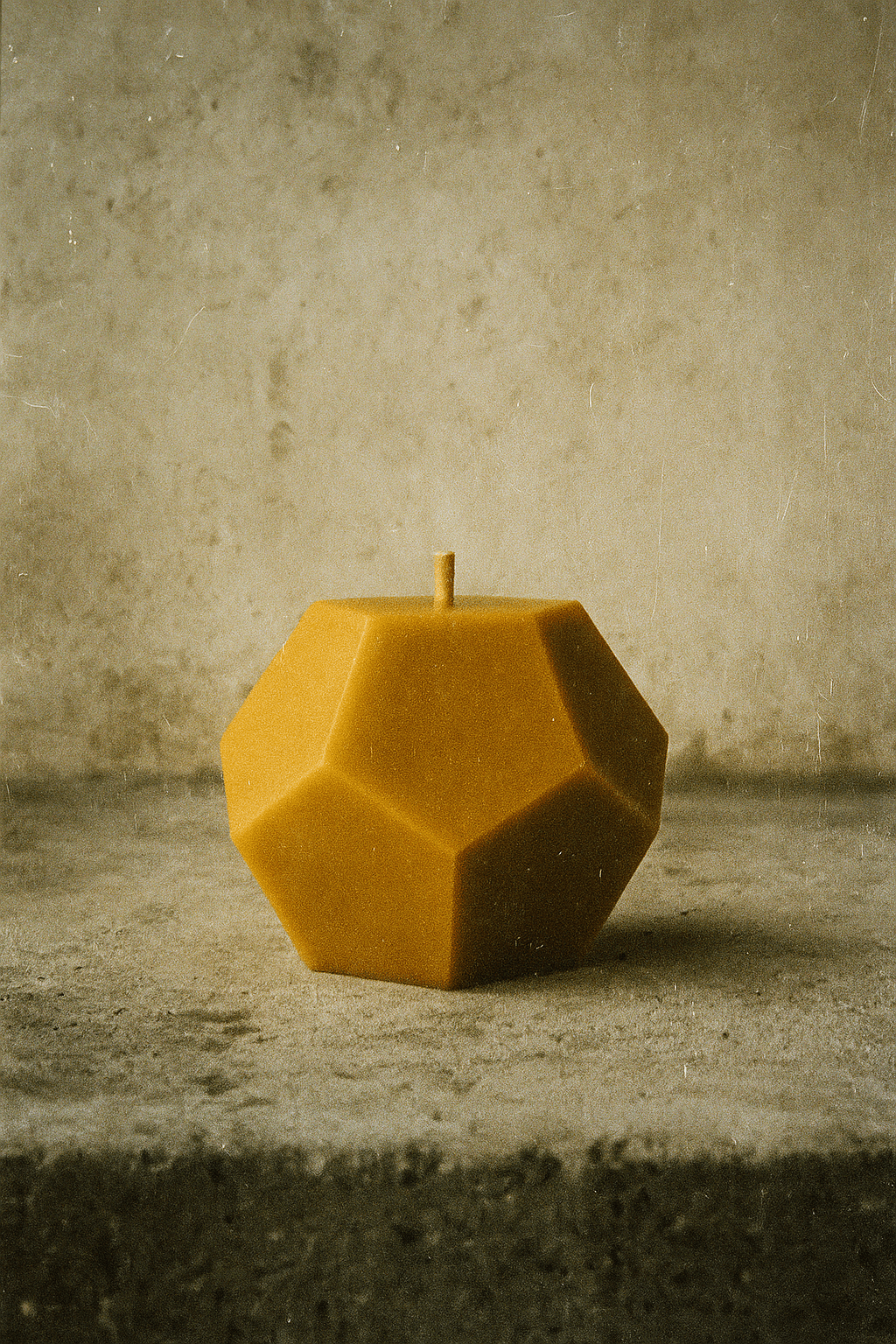 Beeswax Pillar Candles - Dodecahedron - BZZWAX