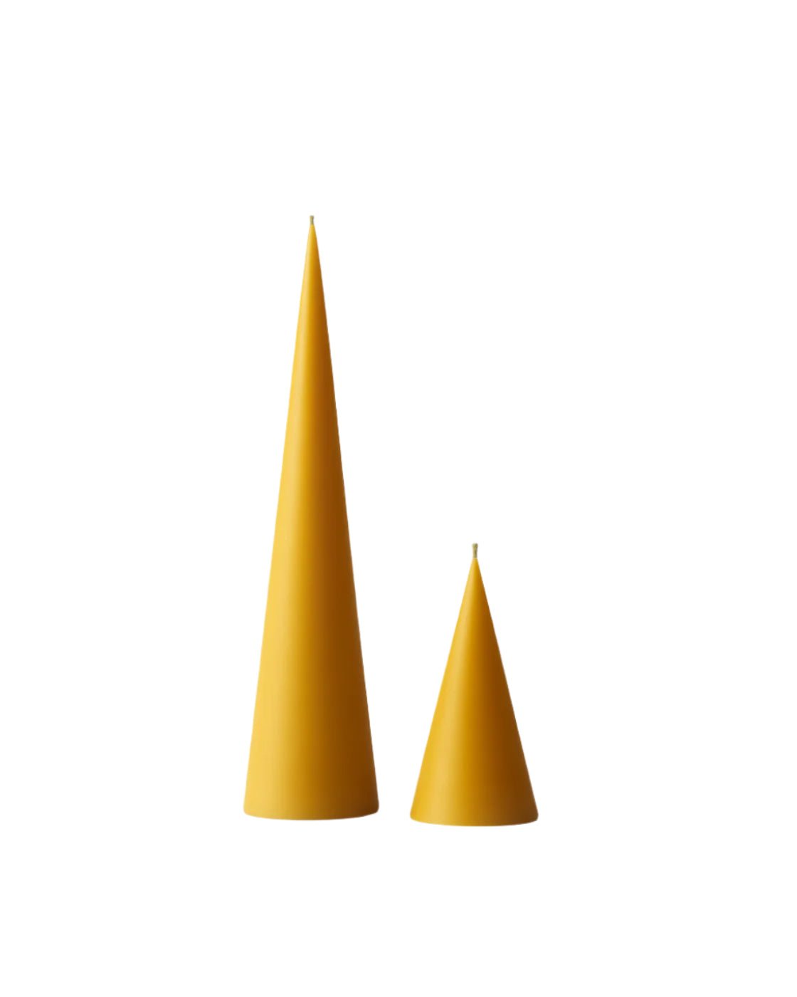 Beeswax Pillar Candles - Double Cone - BZZWAX