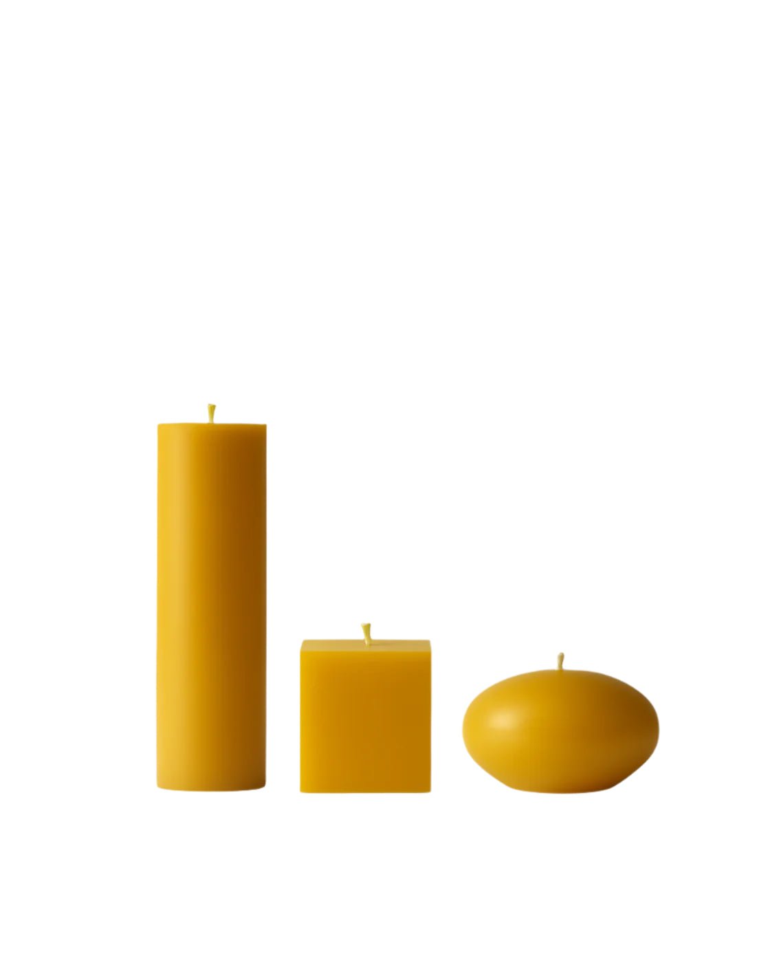 Beeswax Pillar Candles - Fudge & Friends - BZZWAX