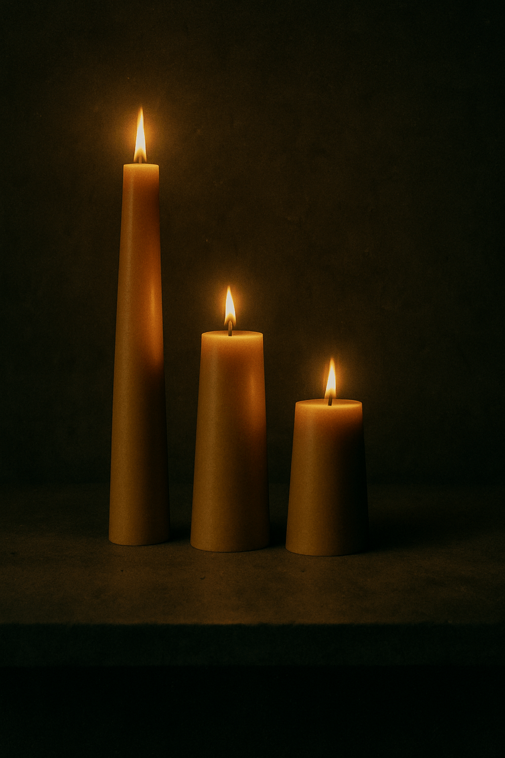 Beeswax Pillar Candles - Pillars - BZZWAX