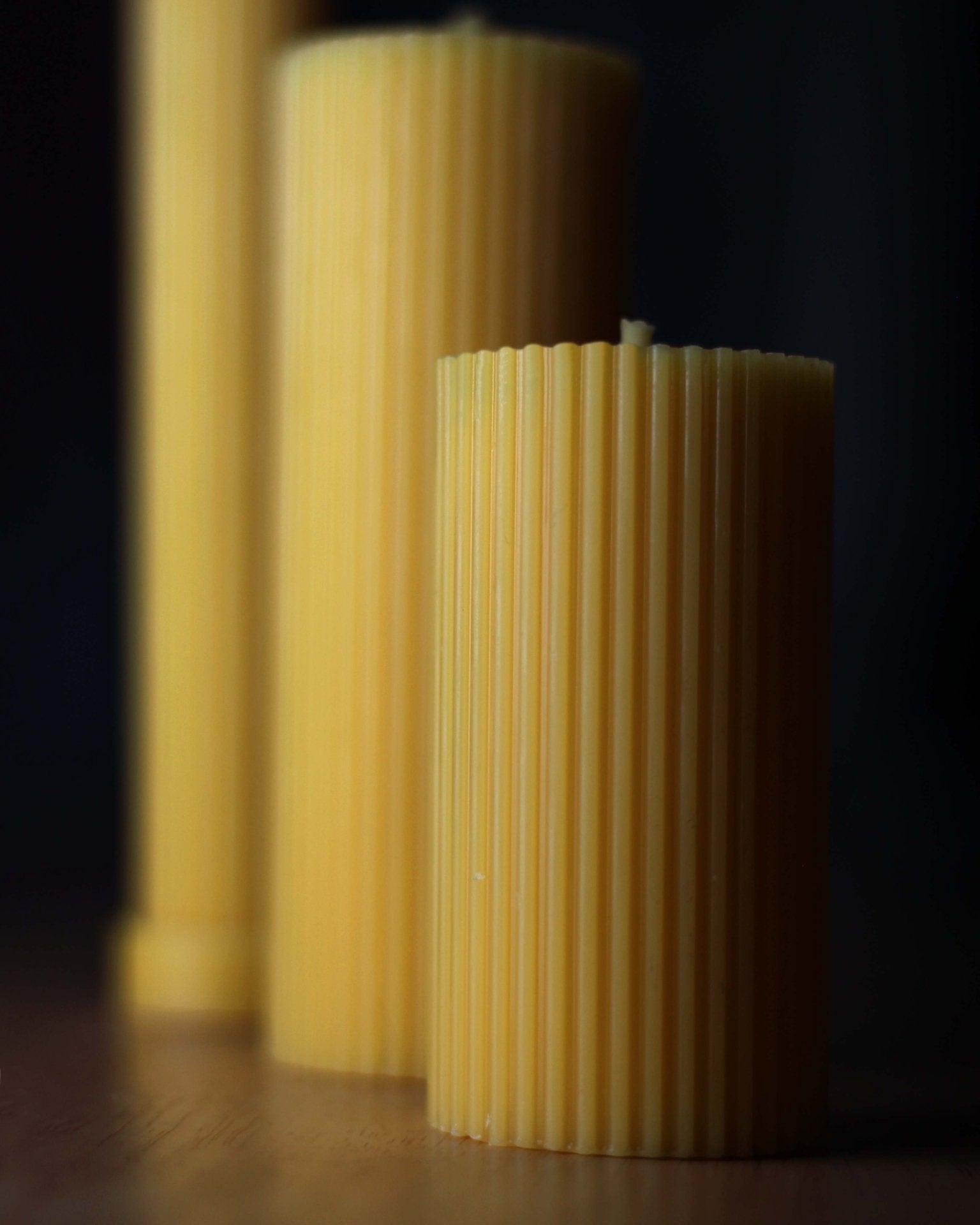 Beeswax Pillar Candles - Cylinders - BZZWAX