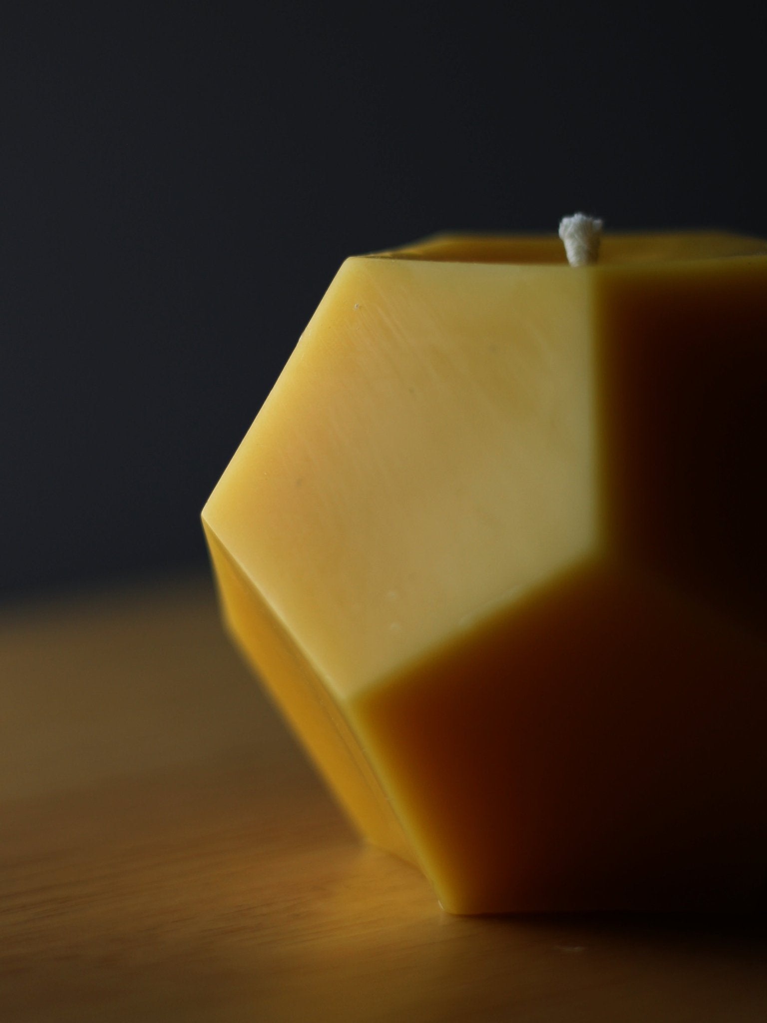 Beeswax Pillar Candles - Dodecahedron - BZZWAX